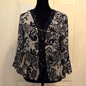 Black & White Top, Violet & Claire, New York #28